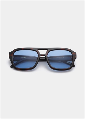 Kaya solbrille Demi Tortoise ( Blue Lens ) A.kjærbede